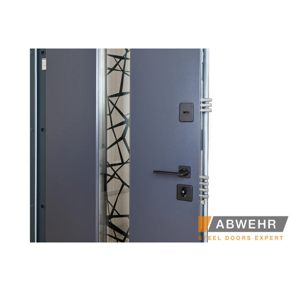 Входные двери Abwehr модель Olimpia Glass