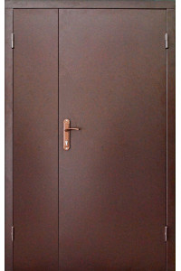 Технические двери Redfort модель 2 листа металла полуторная