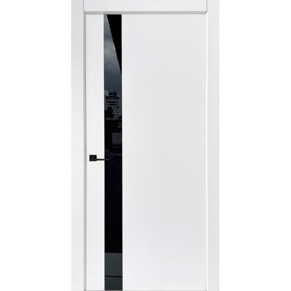 Межкомнатные двери Status Doors модель Ultra-Black Glass