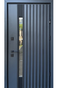 Входные двери Страж модель Rio-S Loft антрацит