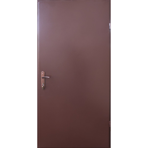 Технические двери Форт модель Техно 1 коричневая